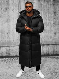 Ανδρικό χειμερινό μπουφάν μαύρο OZONEE O/M3202