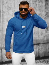 Ανδρικό Φούτερ με Κουκούλα mπλε OZONEE O/TB2216