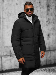 Ανδρικό μπουφάν μαύρο OZONEE JS/31M5011