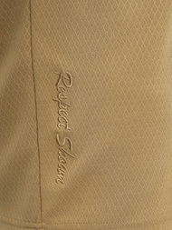 Ανδρική μπλούζα polo Σκούρο μπεζ OZONEE O/YN2/575