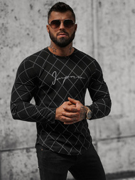 Ανδρικό Φούτερ μαύρο OZONEE O/5919BZ