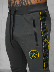 Ανδρικό σετ φόρμας γραφίτη OZONEE O/FF3562AB