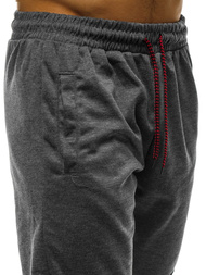 Ανδρικό παντελόνι φόρμας γραφίτη OZONEE JS/JZ11016