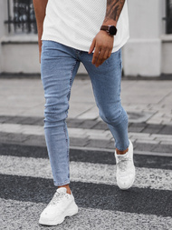 Ανδρικό τζιν παντελόνι Μπλε OZONEE DO/2445/1