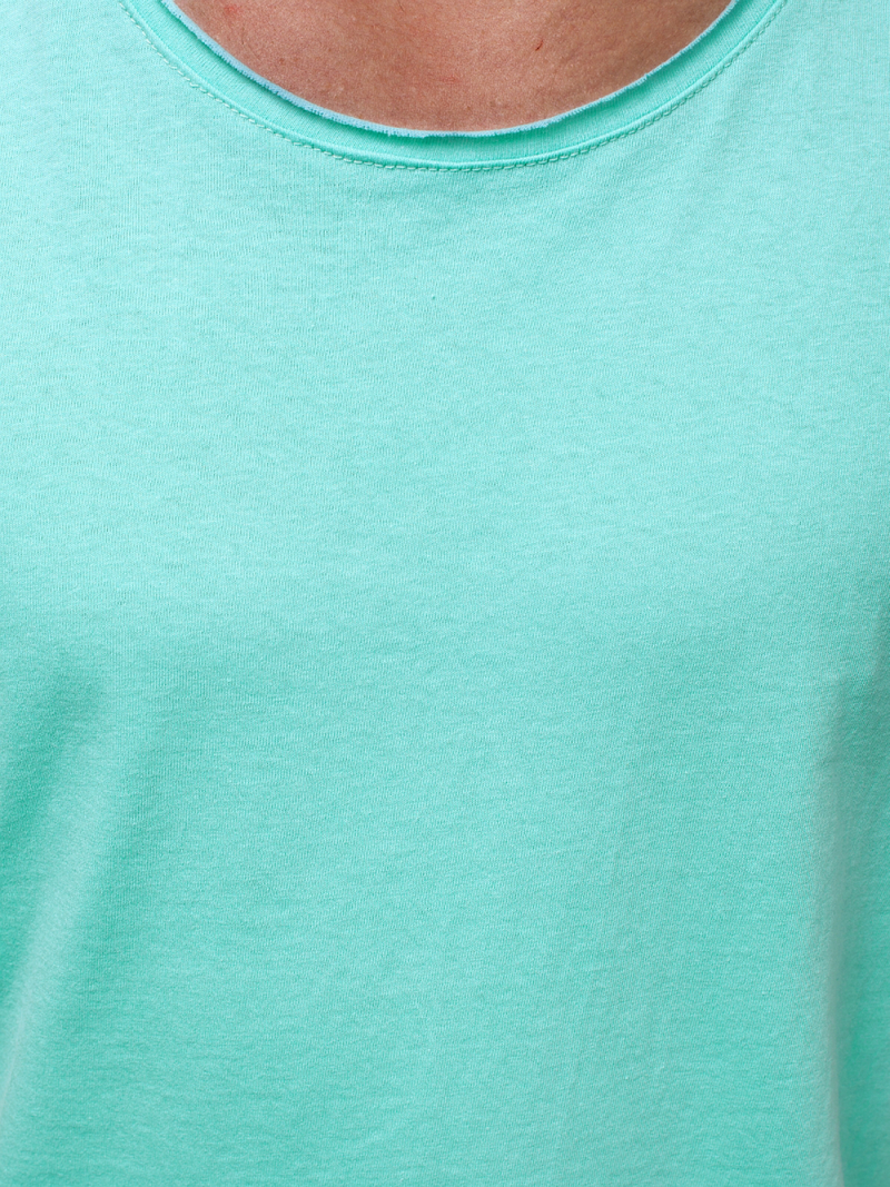 Ανδρικό αμάνικο μπλουζάκι μέντα OZONEE O/1205