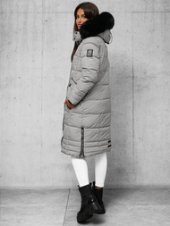 Γυναικείο μπουφάν Γκρί OZONEE O/W377