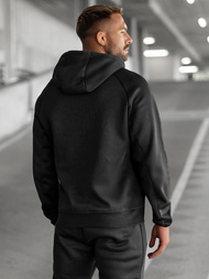 Ανδρικό σετ φόρμας μαύρο OZONEE JS/8C1967/3