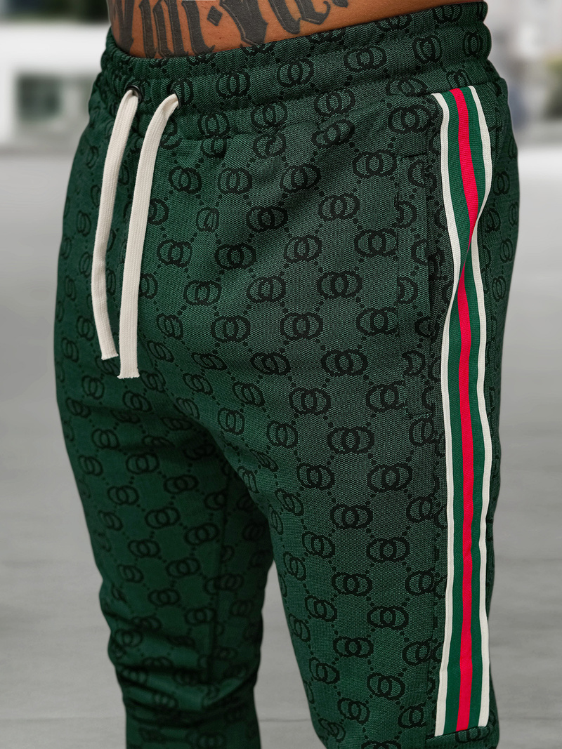 Ανδρικό σετ φόρμας Πράσινος OZONEE O/FF5111AB