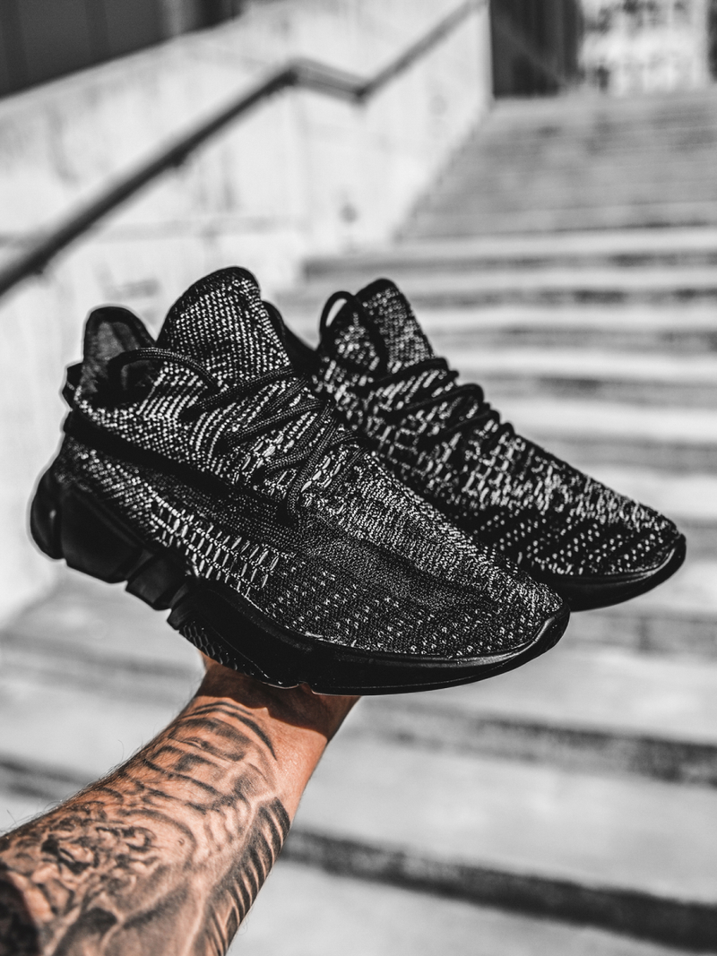 Ανδρικά Sneakers μαύρο OZONEE O/503