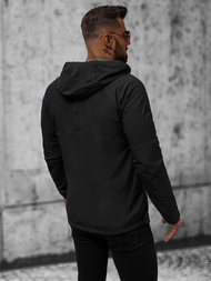 Ανδρικό χειμερινό μπουφάν μαύρο OZONEE JS/HM144/1