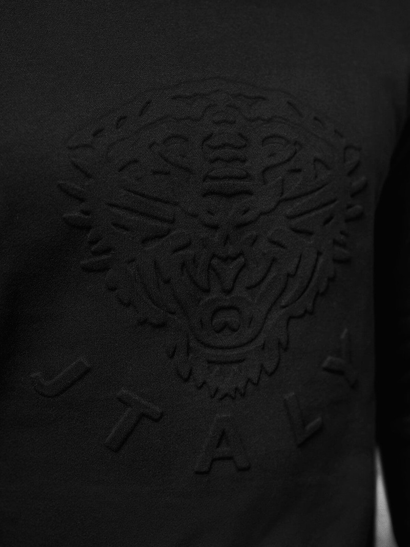 Ανδρικό Φούτερ μαύρο OZONEE NB/MF2010