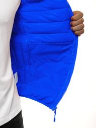 Ανδρικό αμάνικο μπουφάν μπλε OZONEE JS/LY32Z