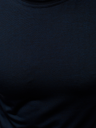 Ανδρικό μπλουζάκι σκούρο-ναυτικό μπλε OZONEE JS/S01Z