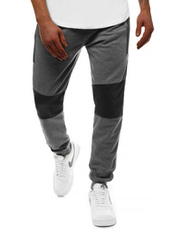 Ανδρικό παντελόνι φόρμας γραφίτη OZONEE JS/JZ11015