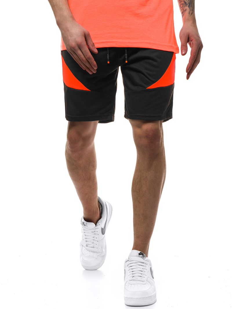 Ανδρικό σόρτς μαύρο OZONEE JS/KS2507