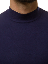 Ανδρικό πουλόβερ ναυτικό μπλε OZONEE TMK/YY05/16