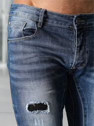 Ανδρικό τζιν παντελόνι μπλε OZONEE NB/MP0050BZ