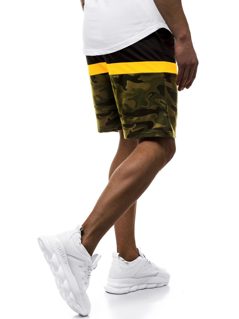 Ανδρικό σόρτς πράσινο OZONEE JS/KK300157