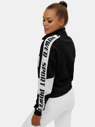 Γυναικείο φούτερ μαύρο OZONEE JS/B26020Z