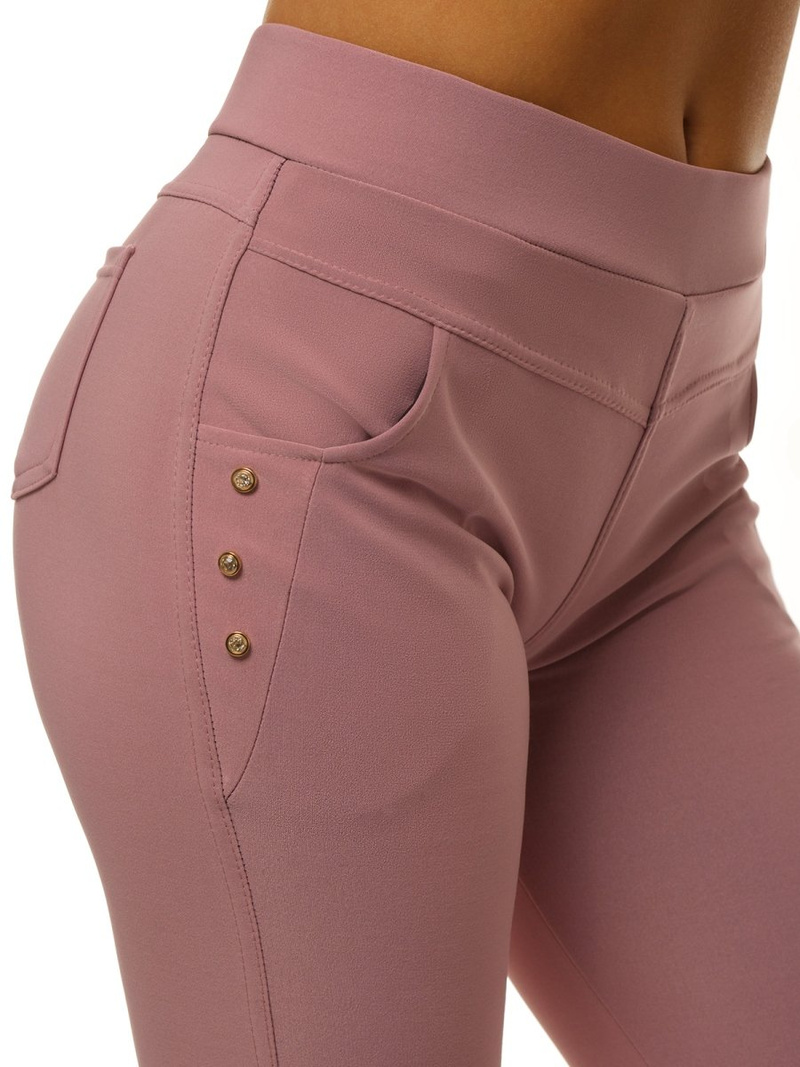 Γυναικείο κοντό κολάν ροζ OZONEE JS/1041/A16