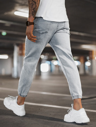 Ανδρικό παντελόνι jogger Γκρί OZONEE DO/6108/3