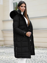 Γυναικείο μπουφάν μαύρο OZONEE O/W377Z