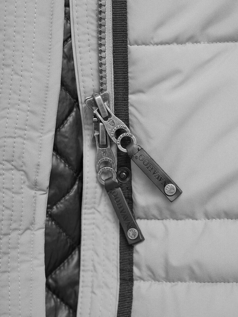 Γυναικείο μπουφάν Γκρί OZONEE O/W377Z