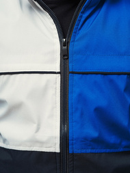 Ανδρικό χειμερινό μπουφάν ναυτικό μπλε OZONEE JS/84M3003/215