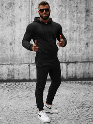 Ανδρικό σετ φόρμας μαύρο OZONEE JS/XW2008