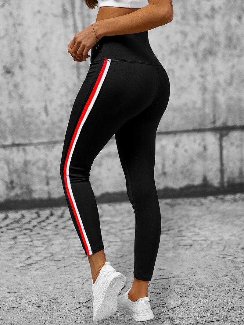 Γυναικείο κολάν μαύρο OZONEE O/TS203/1