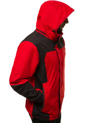 Ανδρικό μπουφάν Κόκκινο OZONEE MG/2512