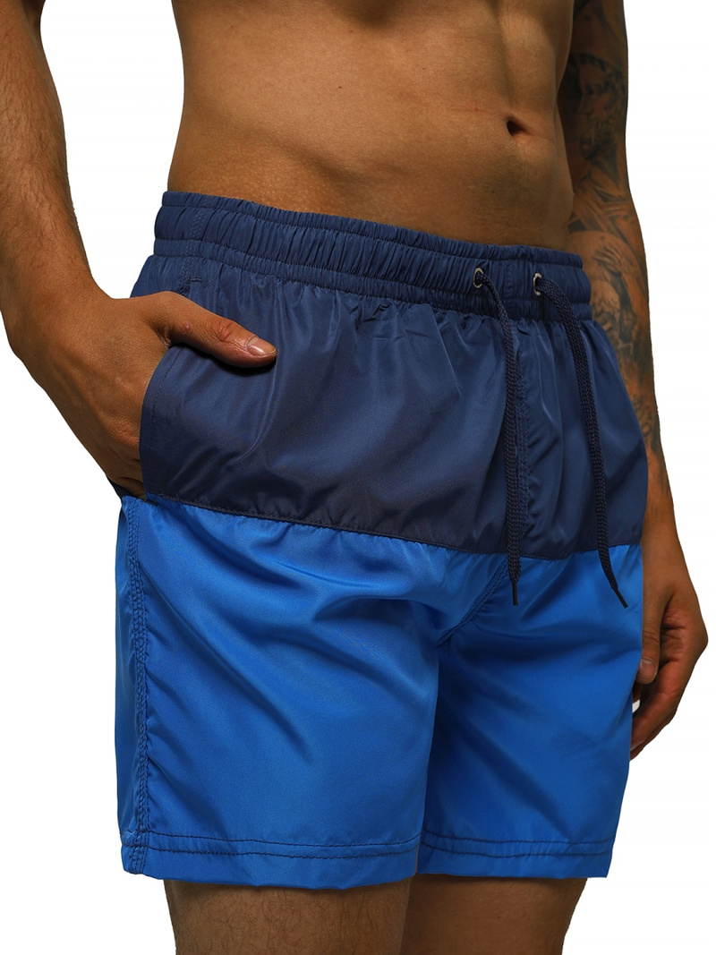 Ανδρικό μαγιό ναυτικό μπλε-μπλε OZONEE JS/HM054