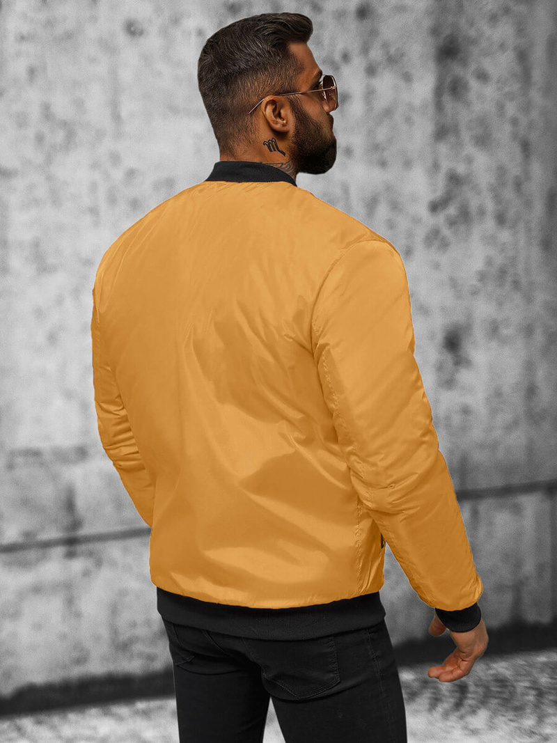 Ανδρικό μπουφάν kαμήλα OZONEE JS/AK95Z