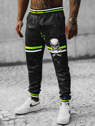 Ανδρικό παντελόνι φόρμας μαύρο OZONEE JS/K10227Z