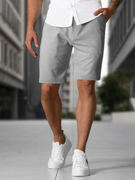 Ανδρικό σόρτς chino γκρι OZONEE DJ/4400