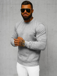 Ανδρικό Φούτερ γκρι OZONEE JS/2001-10Z