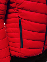 Ανδρικό μπουφάν Κόκκινο OZONEE JB/JP1137