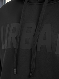 Ανδρικό Φούτερ με Κουκούλα μαύρο OZONEE JS/8B1990/3