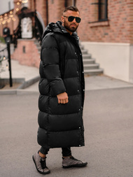 Ανδρικό χειμερινό μπουφάν μαύρο OZONEE O/M3202Z