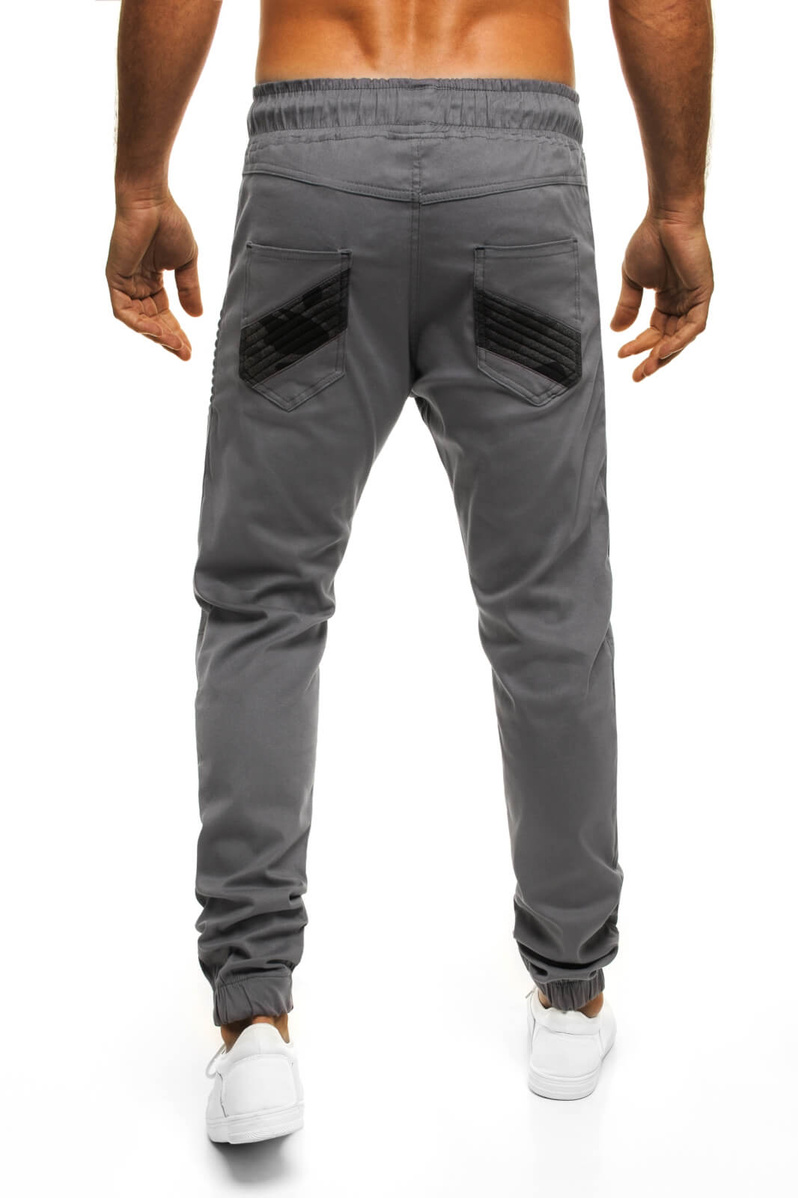 Ανδρικό παντελόνι jogger γκρι OZONEE A/706