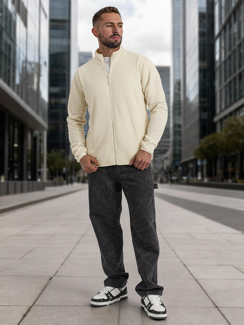 Ανδρικό Φούτερ eκρού OZONEE JS/HH016/1