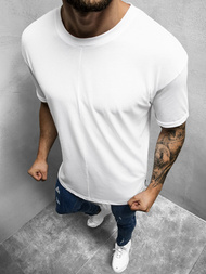 Ανδρικό μπλουζάκι λευκό OZONEE MR/21576Z