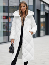 Γυναικείο μπουφάν λευκό OZONEE JS/5M3173/281Z