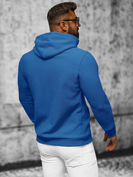 Ανδρικό Φούτερ με Κουκούλα mπλε OZONEE O/TB2216