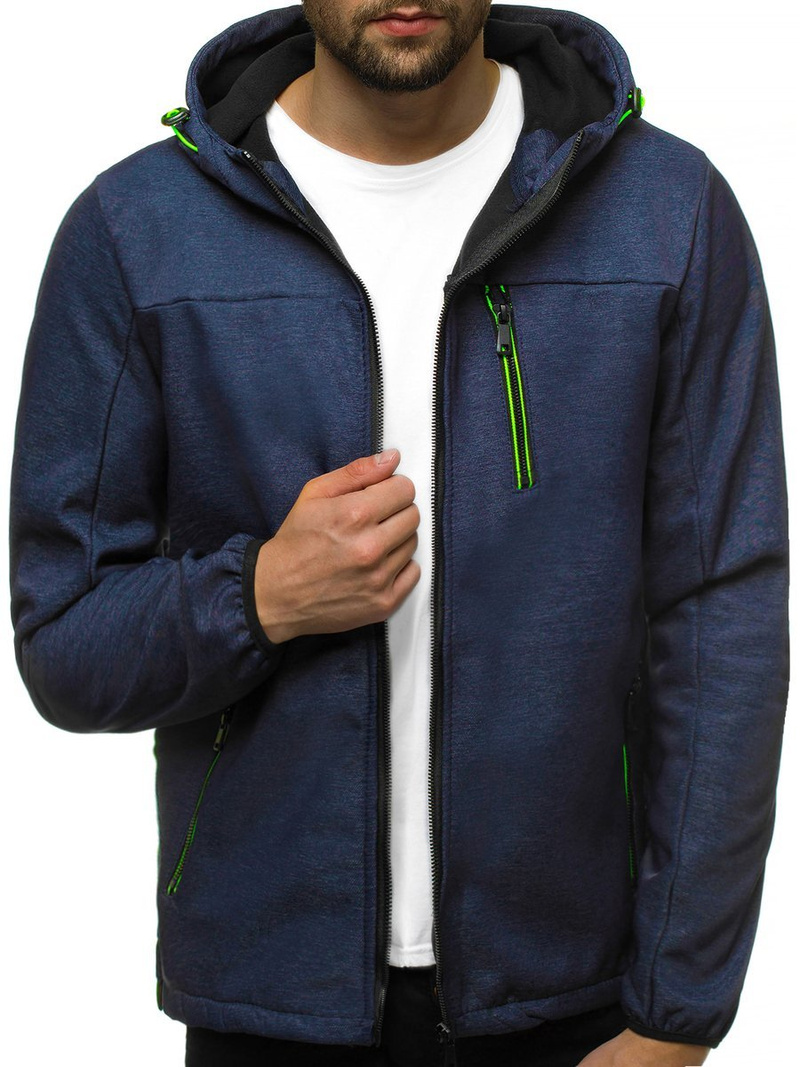 Ανδρικό μπουφάν Softshell ναυτικό μπλε OZONEE JS/KS2213