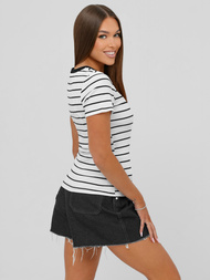 Γυναικείο μπλουζάκι λευκό OZONEE JS/96T659/1