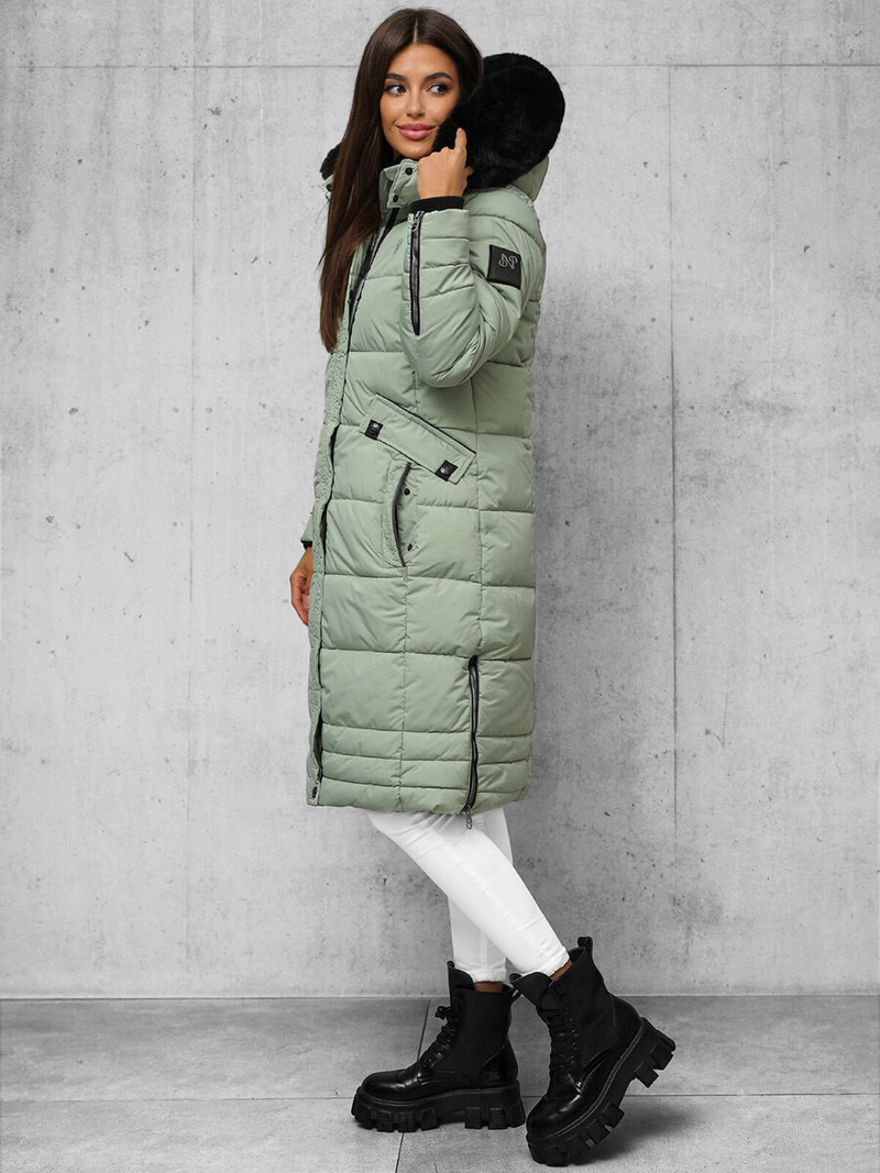 Γυναικείο μπουφάν mέντα OZONEE O/W377