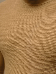 Ανδρικό πουλόβερ μπεζ OZONEE O/ZZ190131