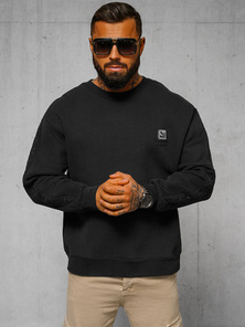 Φούτερ μαύρο OZONEE O/SWE23049Z