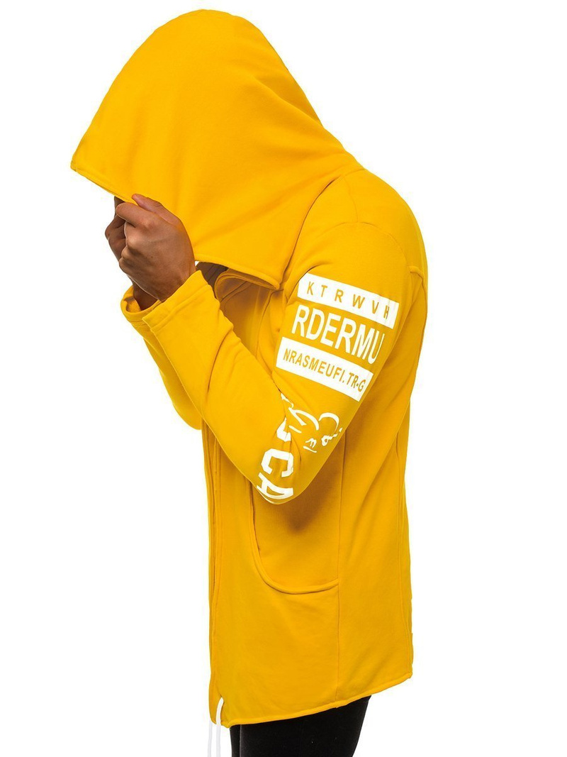 Ανδρικό Φούτερ κίτρινο OZONEE A/11110Z